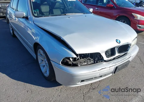 2002 BMW 525Ia из США, поврежденный, VIN WBADT43432GY44605